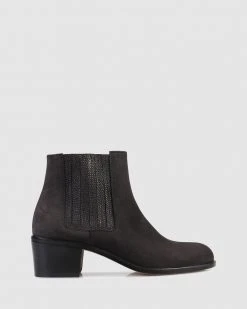 Beau Coops Jerry Basket Ankle Boots Nero