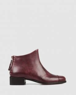 Beau Coops Beau5 Square Ankle Boots 1704 Brown