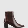 Beau Coops Duplex Ankle Boots 1701 Mogano/1701 mogano