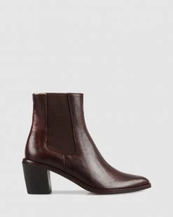Beau Coops Duplex Ankle Boots 1701 Mogano/1701 mogano