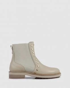 Beau Coops Pasteur Ankle Boots Beige