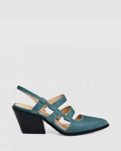 Belle & Bloom What Will Be Slingback Heel - Blue