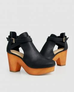 Belle & Bloom Fearless Clog Ankle Boot - Black -Women's Ankle Boots Sales 2024 http3A2F2Fstatic.theiconic.com .au2Fp2Fbelle bloom 3087 1475341 4