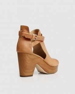 Belle & Bloom Fearless Clog Ankle Boot - Tan -Women's Ankle Boots Sales 2024 http3A2F2Fstatic.theiconic.com .au2Fp2Fbelle bloom 6314 9375341 3