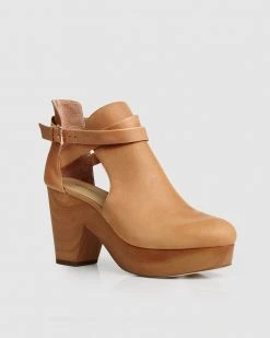 Belle & Bloom Fearless Clog Ankle Boot - Tan -Women's Ankle Boots Sales 2024 http3A2F2Fstatic.theiconic.com .au2Fp2Fbelle bloom 6316 9375341 4