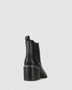 Betts Happy Block Heel Boots Black -Women's Ankle Boots Sales 2024 http3A2F2Fstatic.theiconic.com .au2Fp2Fbetts 0101 6114421 2