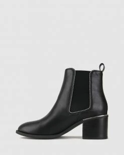 Betts Happy Block Heel Boots Black -Women's Ankle Boots Sales 2024 http3A2F2Fstatic.theiconic.com .au2Fp2Fbetts 0103 6114421 3