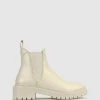 Betts Addy Chunky Chelsea Boots Bone