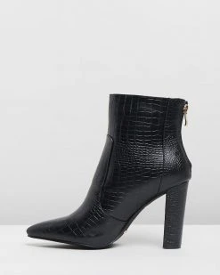 Billini Kourt Ankle Boots Black Croc -Women's Ankle Boots Sales 2024 http3A2F2Fstatic.theiconic.com .au2Fp2Fbillini 1464 527499 3