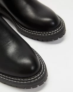 Dazie Marc Ankle Boots Black Smooth -Women's Ankle Boots Sales 2024 http3A2F2Fstatic.theiconic.com .au2Fp2Fdazie 0107 2471911 3