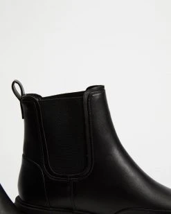 Dazie Eden Ankle Boots Black Smooth PU -Women's Ankle Boots Sales 2024 http3A2F2Fstatic.theiconic.com .au2Fp2Fdazie 0867 3847631 3