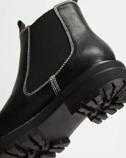 Dazie Otis Ankle Boots Black Smooth -Women's Ankle Boots Sales 2024 http3A2F2Fstatic.theiconic.com .au2Fp2Fdazie 3499 3836021 3