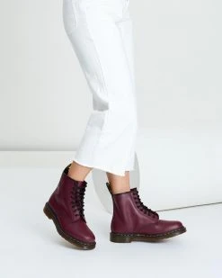 Dr Martens Unisex 1460 Smooth 8-Eye Boots Cherry Smooth -Women's Ankle Boots Sales 2024 http3A2F2Fstatic.theiconic.com .au2Fp2Fdr martens 5151 155 5