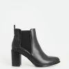 Forcast Blake Ankle Boots Black