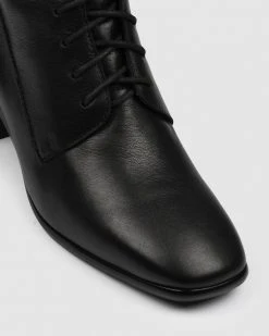 Jo Mercer Nirvana Mid Ankle Boots BLACK LEATHER -Women's Ankle Boots Sales 2024 http3A2F2Fstatic.theiconic.com .au2Fp2Fjo mercer 2661 3085631 5