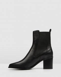 Jo Mercer Ace Mid Ankle Boots Black Leather -Women's Ankle Boots Sales 2024 http3A2F2Fstatic.theiconic.com .au2Fp2Fjo mercer 4426 8594311 3