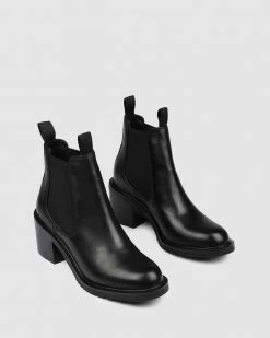 Jo Mercer Ayla Mid Ankle Boots BLACK LEATHER -Women's Ankle Boots Sales 2024 http3A2F2Fstatic.theiconic.com .au2Fp2Fjo mercer 5720 1074821 5