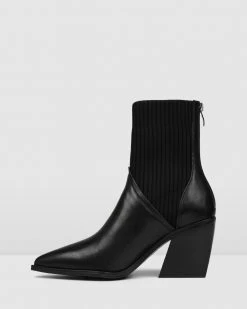Jo Mercer Fade Mid Ankle Boots BLACK LEATHER -Women's Ankle Boots Sales 2024 http3A2F2Fstatic.theiconic.com .au2Fp2Fjo mercer 7517 1909551 3