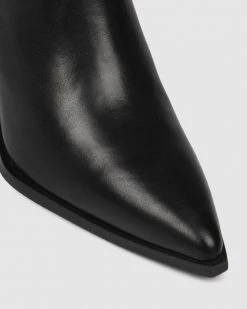 Jo Mercer Fade Mid Ankle Boots BLACK LEATHER -Women's Ankle Boots Sales 2024 http3A2F2Fstatic.theiconic.com .au2Fp2Fjo mercer 7519 1909551 4