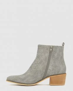 Los Cabos Miska Grey Croc -Women's Ankle Boots Sales 2024 http3A2F2Fstatic.theiconic.com .au2Fp2Flos cabos 9703 7594231 4