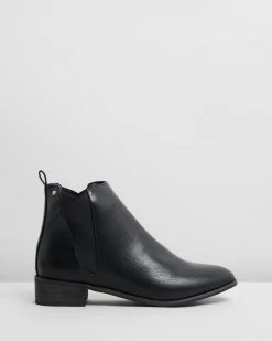 MATT & NAT Joliette Ankle Boots Black