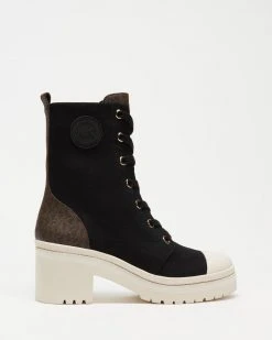 Michael Kors Corey Booties - Women's Black & Brown