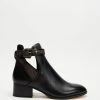 Michael Kors Britton Booties Black & Brown