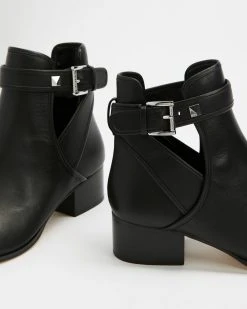 Michael Kors Britton Booties Black -Women's Ankle Boots Sales 2024 http3A2F2Fstatic.theiconic.com .au2Fp2Fmichael kors 6161 9675931 4