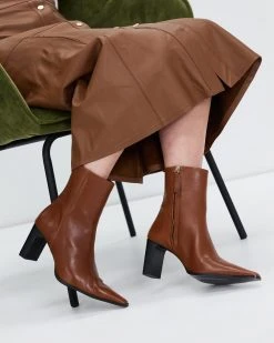 M.N.G Celia Ankle Boots Brown -Women's Ankle Boots Sales 2024 http3A2F2Fstatic.theiconic.com .au2Fp2Fmng 7296 3306231 2