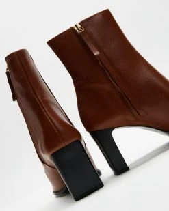 M.N.G Celia Ankle Boots Brown -Women's Ankle Boots Sales 2024 http3A2F2Fstatic.theiconic.com .au2Fp2Fmng 7296 3306231 5