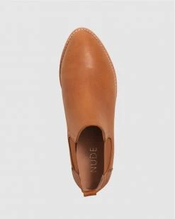 Nude Rumer TAN -Women's Ankle Boots Sales 2024 http3A2F2Fstatic.theiconic.com .au2Fp2Fnude footwear 0127 7186421 4
