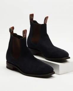 R.M.Williams Comfort Craftsman - THE ICONIC Exclusive - Unisex Navy Suede -Women's Ankle Boots Sales 2024 http3A2F2Fstatic.theiconic.com .au2Fp2Fr m williams 3000 7592631 2