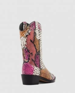 ROC Boots Australia Indio Pink Multi -Women's Ankle Boots Sales 2024 http3A2F2Fstatic.theiconic.com .au2Fp2Froc boots australia 3413 9728921 3