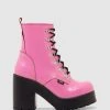 ROC Boots Australia Mission Pink Hi-Shine