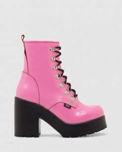 ROC Boots Australia Mission Pink Hi-Shine