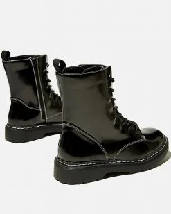Rubi Freda Combat Lace-Up Boots - Teens Black Box -Women's Ankle Boots Sales 2024 http3A2F2Fstatic.theiconic.com .au2Fp2Frubi 5298 6991031 3