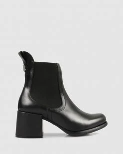 S by Sempre Di Payne Ankle Boots Black