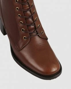S by Sempre Di Antonia Ankle Boots Cognac -Women's Ankle Boots Sales 2024 http3A2F2Fstatic.theiconic.com .au2Fp2Fs by sempre di 2067 2665621 4