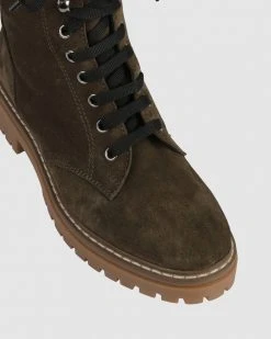 S by Sempre Di Shattuck Ankle Boots Khaki -Women's Ankle Boots Sales 2024 http3A2F2Fstatic.theiconic.com .au2Fp2Fs by sempre di 7106 2537821 4