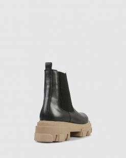 S by Sempre Di Melitta Ankle Boots Black/Beige -Women's Ankle Boots Sales 2024 http3A2F2Fstatic.theiconic.com .au2Fp2Fs by sempre di 7121 0857821 2