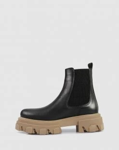 S by Sempre Di Melitta Ankle Boots Black/Beige -Women's Ankle Boots Sales 2024 http3A2F2Fstatic.theiconic.com .au2Fp2Fs by sempre di 7123 0857821 3