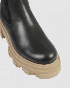 S by Sempre Di Melitta Ankle Boots Black/Beige -Women's Ankle Boots Sales 2024 http3A2F2Fstatic.theiconic.com .au2Fp2Fs by sempre di 7126 0857821 4