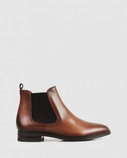 Sempre Di Mia Grace Ankle Boots Cuoio/cuoio