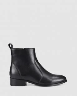 Siren Salmon Black Calf Nappa