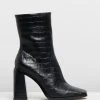 Siren Belmar Black Croc