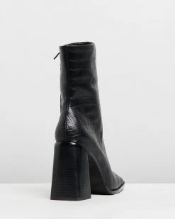 Siren Belmar Black Croc -Women's Ankle Boots Sales 2024 http3A2F2Fstatic.theiconic.com .au2Fp2Fsiren 1715 4364411 3