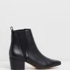 Siren Puzzle Black Calf Leather