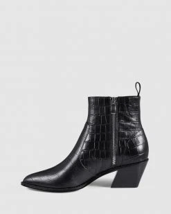 Siren North Black Croc -Women's Ankle Boots Sales 2024 http3A2F2Fstatic.theiconic.com .au2Fp2Fsiren 8798 7456211 3