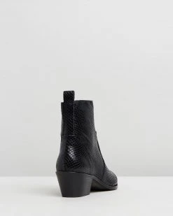 Siren Goucho Black Snake -Women's Ankle Boots Sales 2024 http3A2F2Fstatic.theiconic.com .au2Fp2Fsiren 8867 849098 2