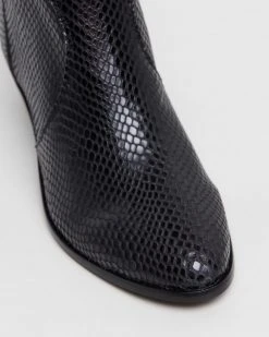 Siren Goucho Black Snake -Women's Ankle Boots Sales 2024 http3A2F2Fstatic.theiconic.com .au2Fp2Fsiren 8872 849098 4